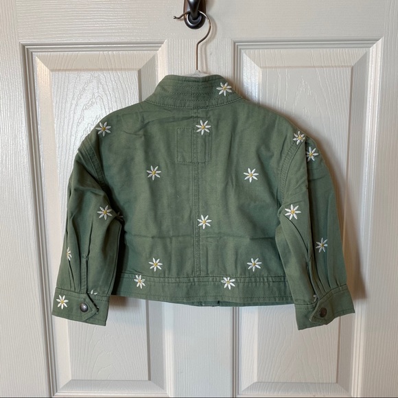 Gap Green Floral Utility Jacket - NEW🌼 - Picture 10 of 15